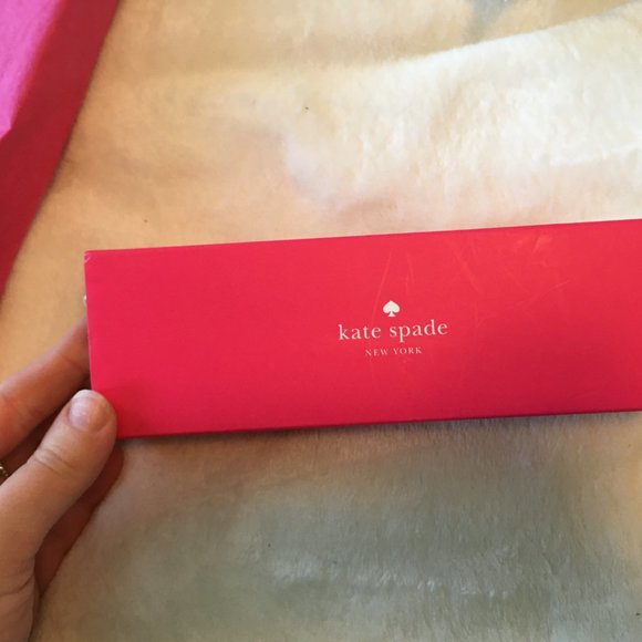 kate spade to do list ballpoint pen black white polka dot nwt - Picture 11 of 12